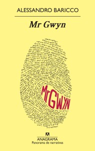 El texto surge de un ficticio escritor que apareció en la anterior obra de Baricco, "Mr. Gwyn"