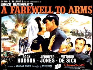 "Adiós a las armas", Charles Vidor, 1957