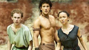La segunda temporada de "Atlantis" ya viento en popa en los sets de rodaje construidos en Gales/ Photo Credits: BBC