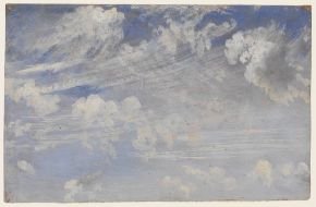 John Constable ilustró su trabajo con variaciones celestes como ésta, fechada entre 1821 y 1822/ Photo Credits: Victoria and Albert Museum de Londres