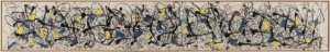 Jackson Pollock hizo del action painting y del drip painting dos estilos necesarios para definir la experiencia visual/ Photo Credits: Summertime: Number 9A, 1948
