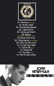 John Newman lanzó "Revolve" el pasado mes de octubre