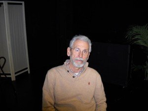 Juan Pastor, en el interior de Teatro Gundalera