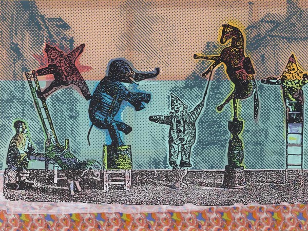 Sigmar Polke viajó constantemente por el mundo en busca de nuevas inspiraciones/ Foto: Palazzio Grassi