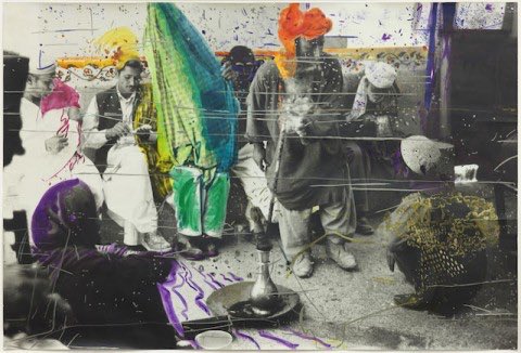 Sigmar Polke fue compañero de movimiento de Gerhard Richter/ Foto: Palazzio Grassi