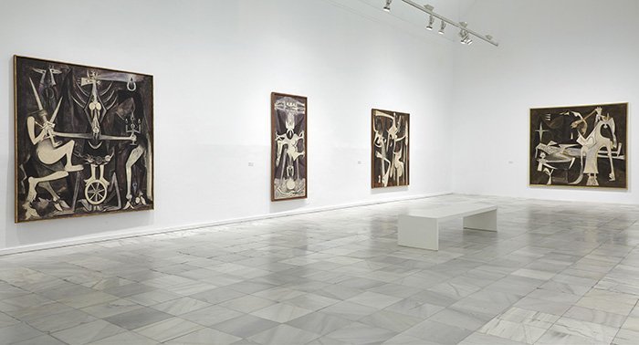 Wilfredo Lam practicó con una gran variedad de formatos y materiales/ Foto: Museo Centro de Arte Reina Sofía