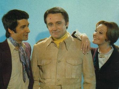 Robert Vaughn (en el centro) protagonizó seriales tan recordados como "Los protectores"