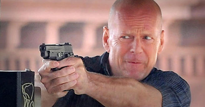 Bruce Willis es especialista en el cine de acción