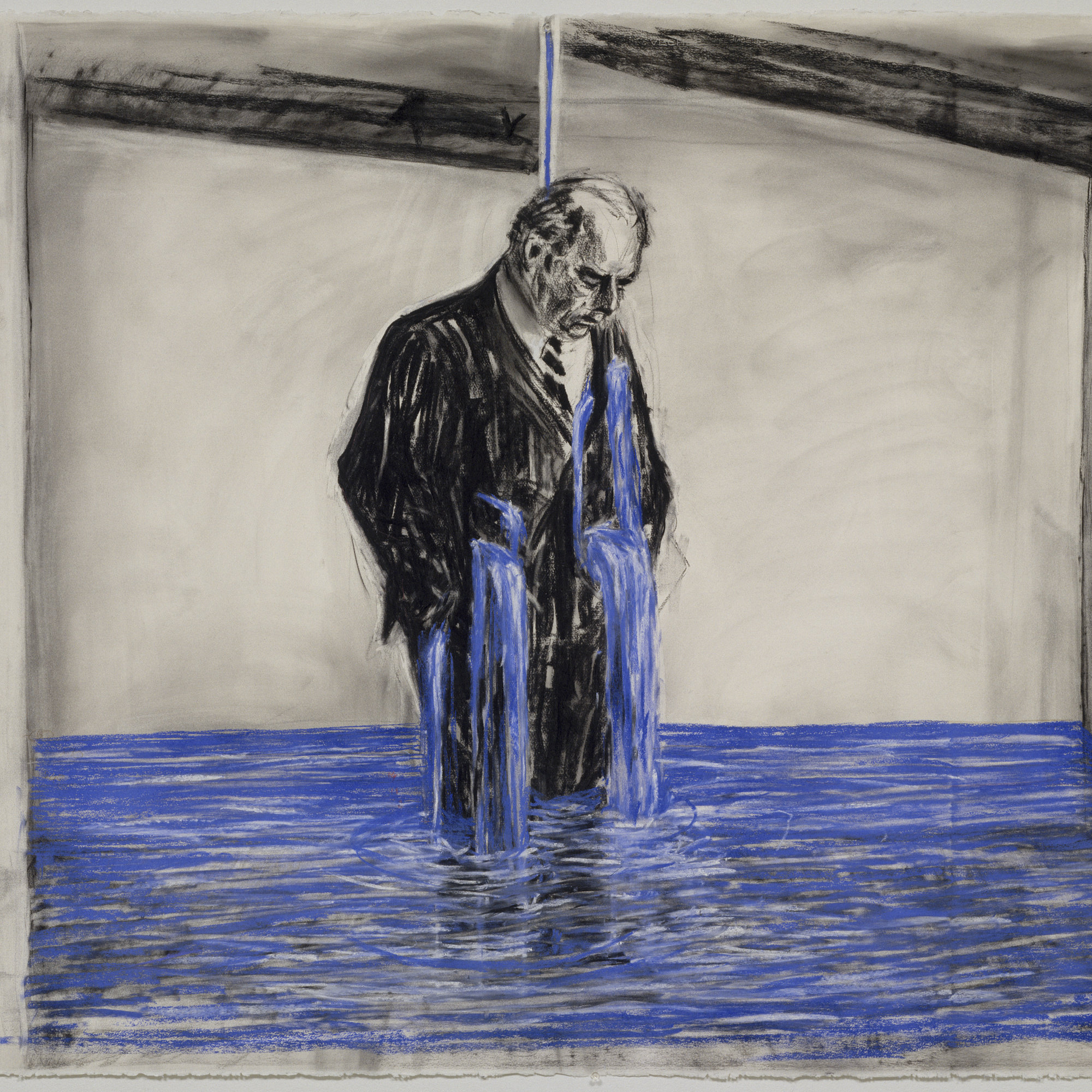 Willliam Kentridge también se ha dedicado a poner en primer plano la alienación del hombre contemporáneo/ Foto: Moma.org