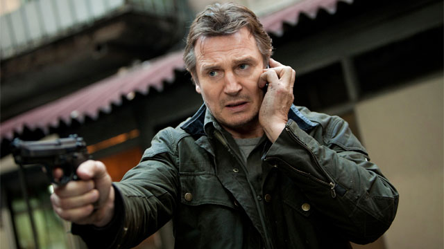 Liam Neeson (en la foto) interpreta a un peligroso atracador en "Widows"