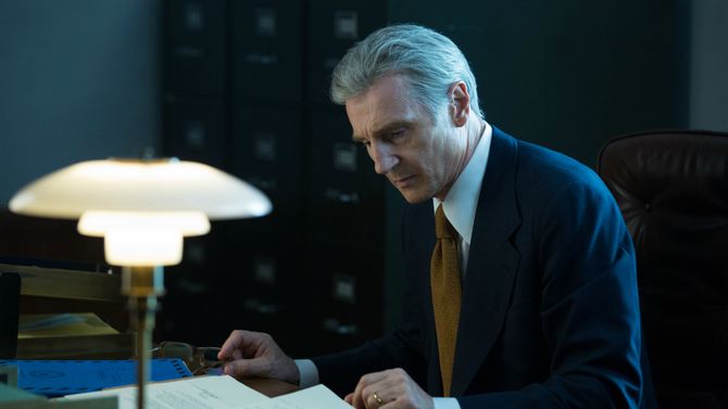 Liam Neeson ha trabajado con las diatribas éticas que cruzaron por la mente de Mark Felt
