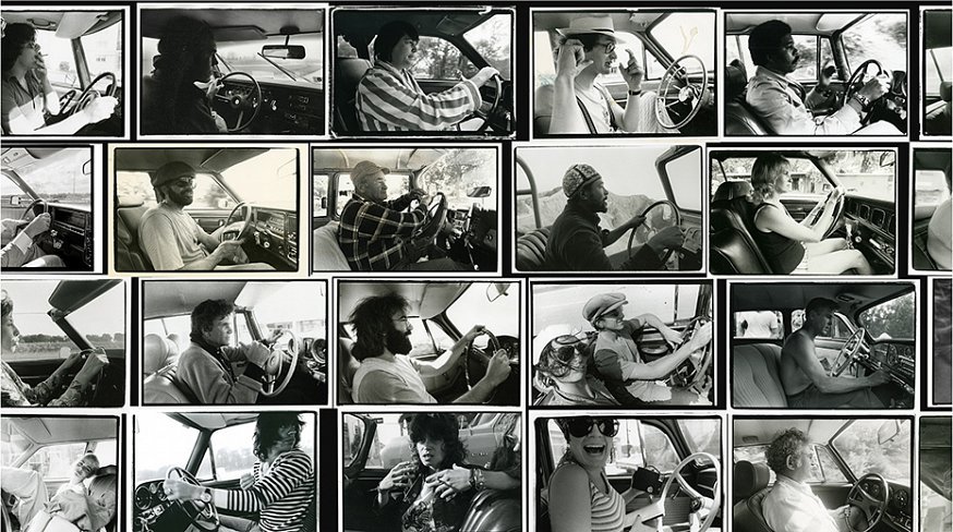 Annie Leibovitz llamó la atención de Rolling Stone por su incomparable ojo para captar el interior de las personas a las que retrataba/ Foto: "Driving Series", de Annie Leibovitz, LUMA Foundation