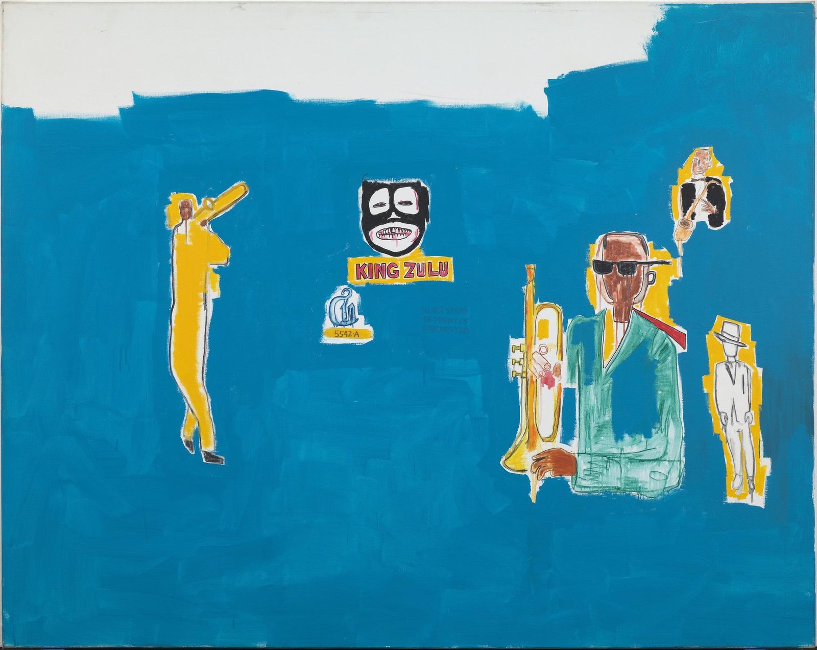 Basquiat fue una vitamina de frescra en el mundo del arte/ Foto: "King Zulu", 1986, Courtesy Museu d'Art Contemporani de Barcelona