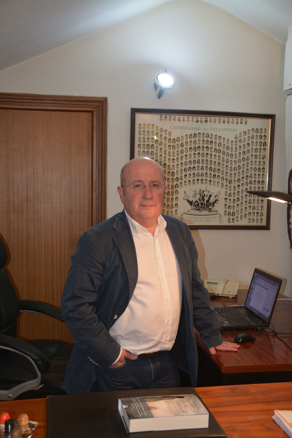 Fernando Cartón destaca la oportunidad que le ha dado "El náufrago de Castilla" para investigar en la vida de personajes como el V Duque de Frías/ Foto: Fernando Cartón