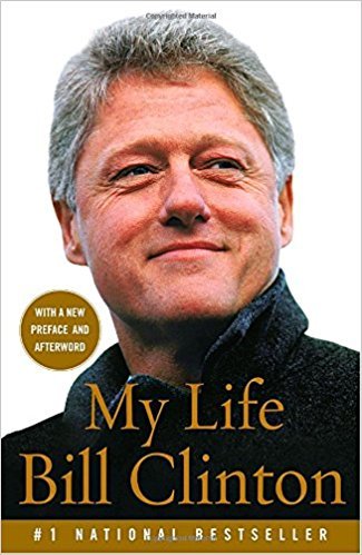 Bill Clinton ya hizo sus pinitos como narrador al diseñar su autobiografía