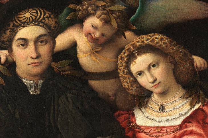 Lorenzo Lotto consiguió fundir las inspiraciones de la escuela veneciana con un acercamiento a las formas retratísticas llegadas del norte de Europa/ Foto: museodelprado.es