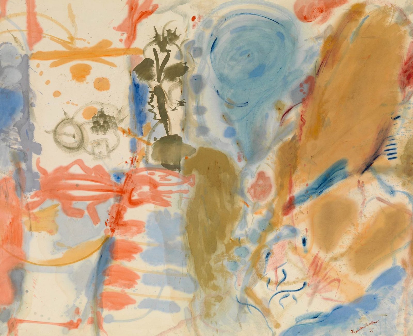 Helen Frankenthaler abre ventanas en el Guggenheim
